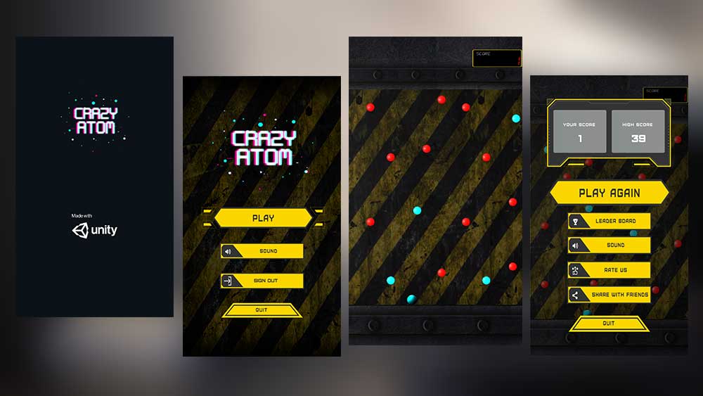 Preview of crazyAtom app Project