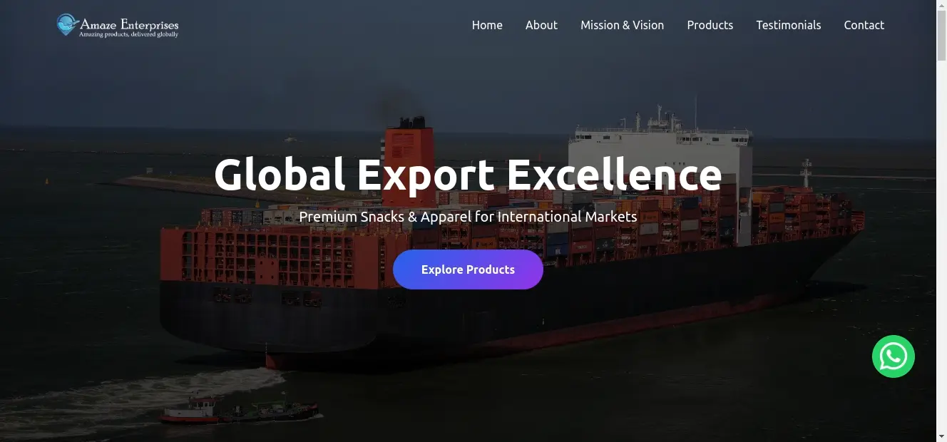 Amaze Enterprises Project